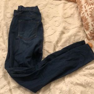 Fashion Nova Dark Denim Skinny Jeans